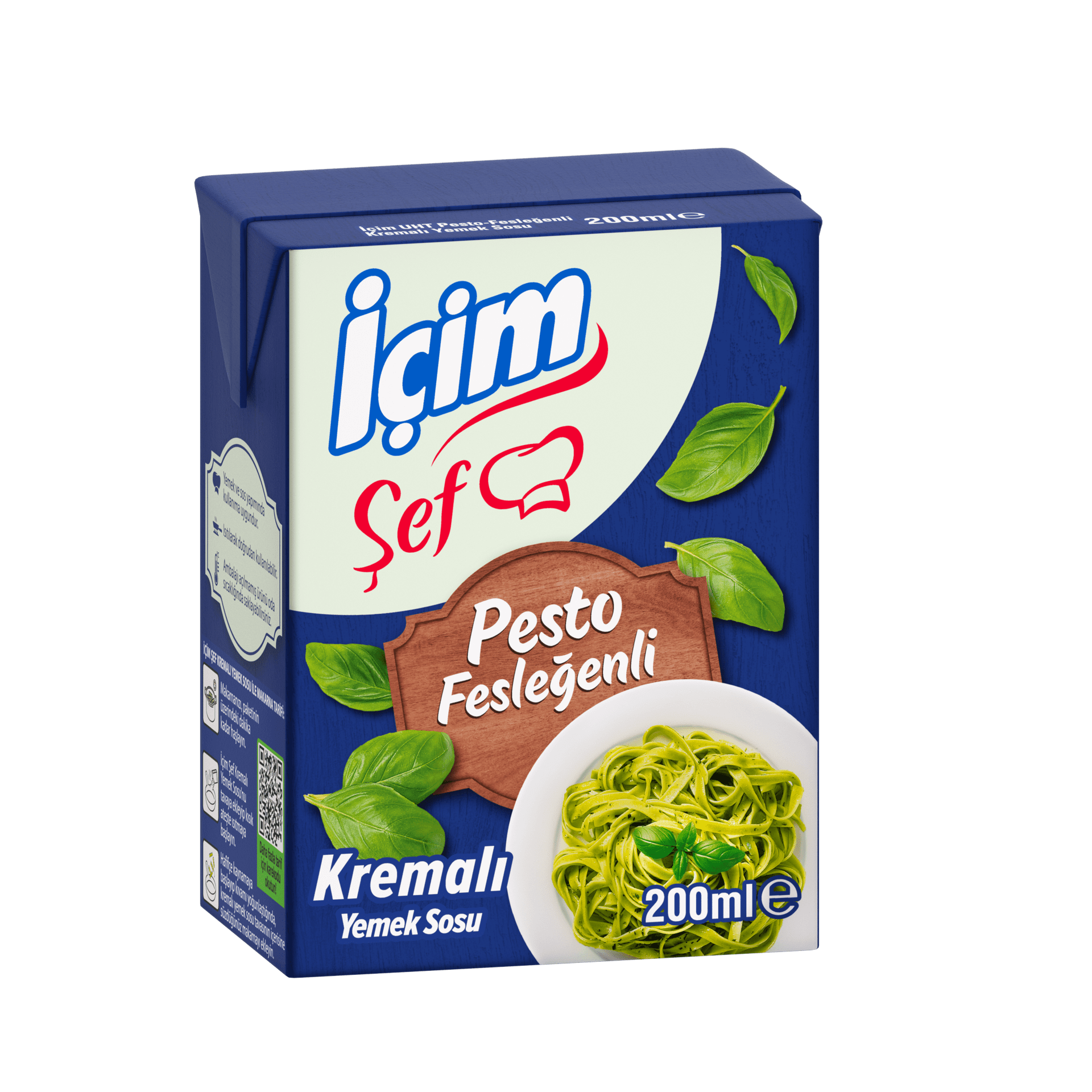 İçim Şef Pesto Fesleğenli Krema 200 Ml