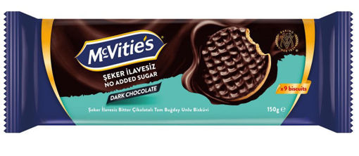 Mcv Digestive Zero Bitter Çikolata Kaplı Bisküvi 150 Gr