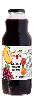 Meysu Karışık Meyve Nektarı Cam Şişe 1 Lt