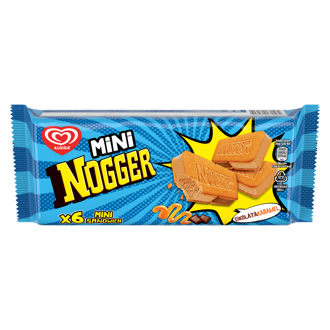 Algida Mini Nugger 6'lı 360 Ml