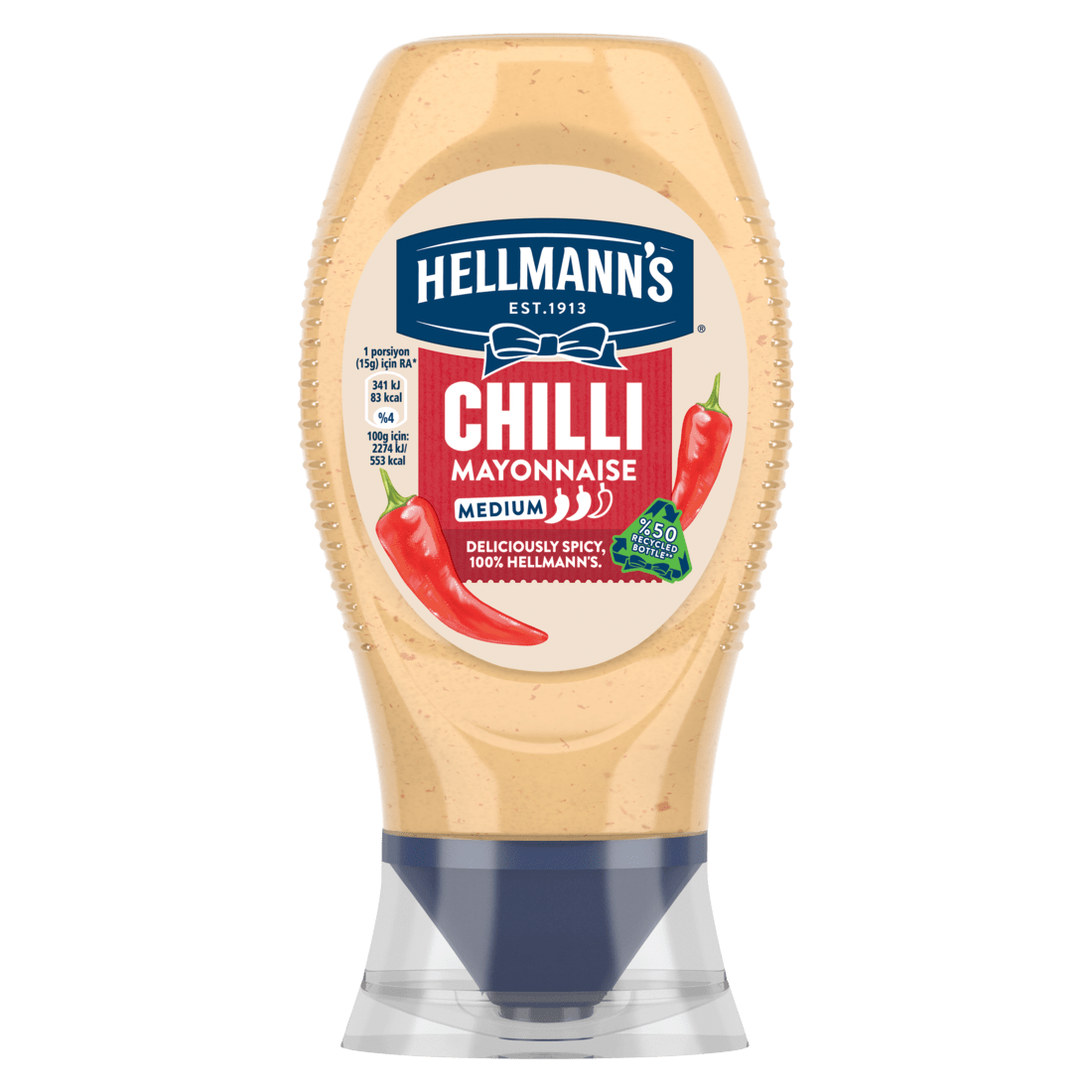 Helmann's Acılı Mayonez 230 Gr