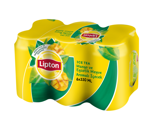 Lipton Ice Tea Mango Aromalı İçecek 6*330 Ml