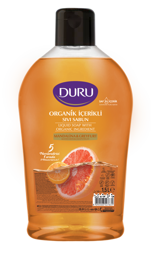 Duru Mandalina&Greyfurt Kokulu Sıvı Sabun 1,5 Lt