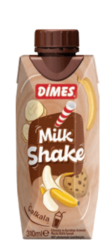 Dimes Milkshake Muz-Kurabiye Aromalı 0.31L