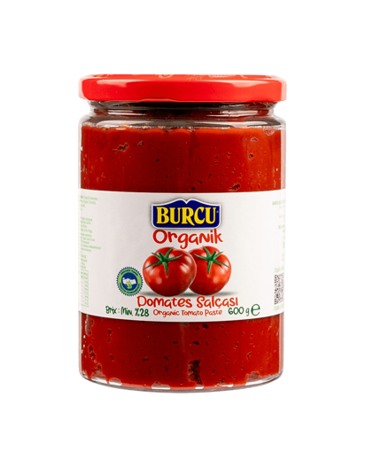 Burcu Organik Domates Salçası 580 Gr