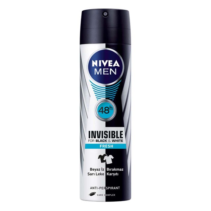 Nivea Men Invisible Fresh Sprey Deodorant 150 Ml