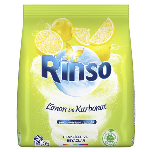 Rinso Limon&Karbonat Toz Çamaşır Deterjanı 4 Kg