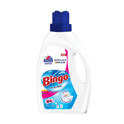 Bingo Sıvı Deterjan Amber 1755Ml