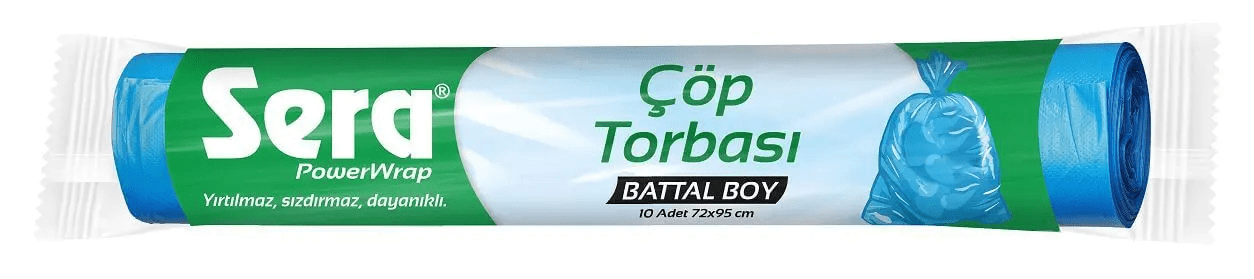Sera Çöp Torbası Battal Boy 10'lu